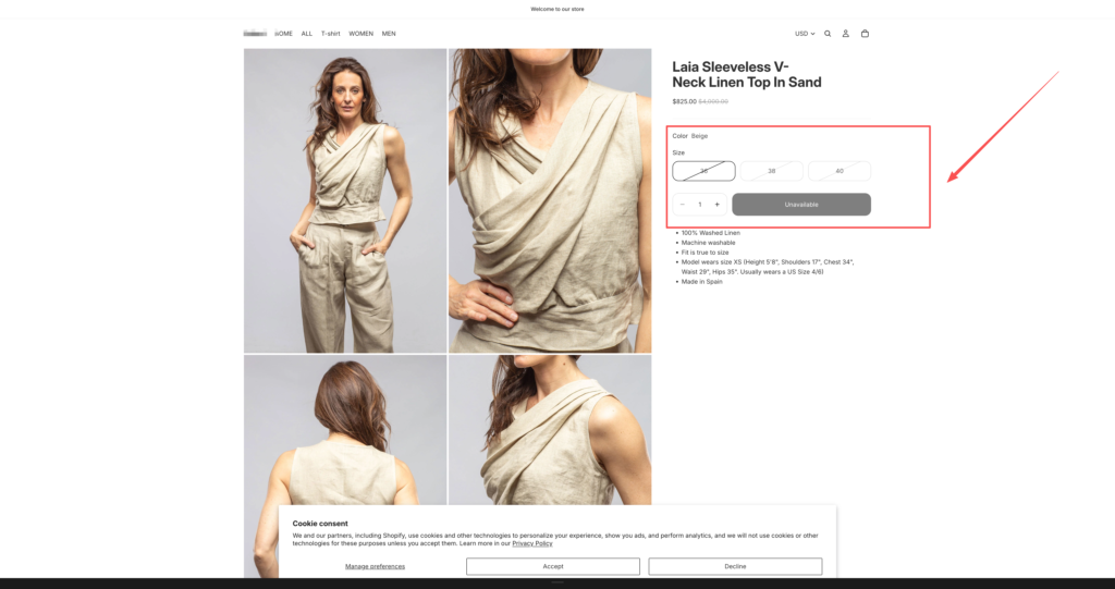 图片[1]-Shopify的产品显示“Unavailable”的排查与解决方案 - 星点跨境-星点跨境